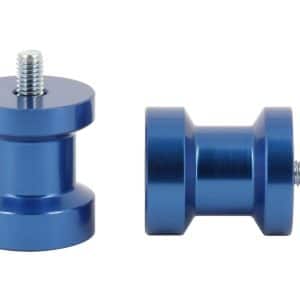 Diabolos de levage anodisés bleu 8 mm