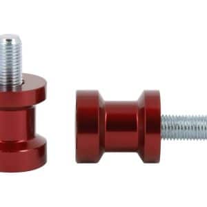Diabolos de levage anodisés rouge 10 mm