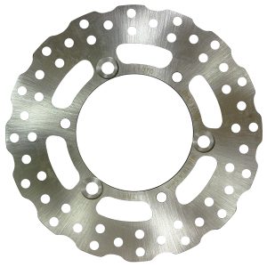 Disque de Frein Wave KAWASAKI - Ø220x120x100 - NbTrous3xØ10.5 et 8.5 - Ep5 2013-2017
