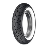 Pneu Custom 100/90-19 57H TL AV D401 WWW FLANC BLANC LARGE