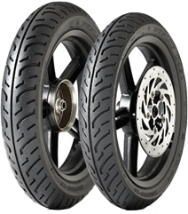 Pneu 100/80 - 16 50P TL DUNLOP D451