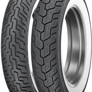 Pneu Custom MU85 B 16 77H TL AR D402 WWW FLANC BLANC LARGE 2008-2009