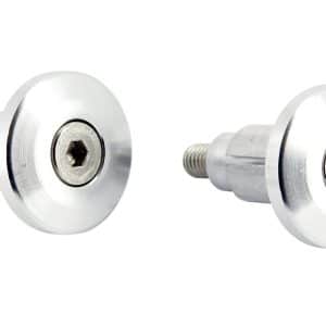 Embouts de guidon plats Ø 13 et 17 anodisés aluminium