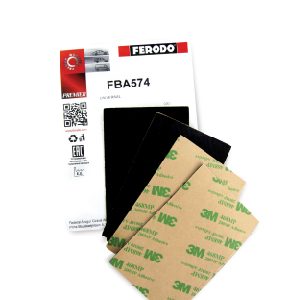 Feuilles anti-bruit "Shim" pour plaquette Ferodo