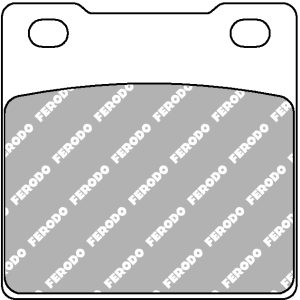 Plaquette de frein Semi-Métal Platinum Route/Off Road - R90 1978-1983