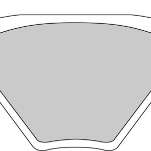 Plaquette de frein Semi-Métal Platinum Route/Off Road - R90 1978-1984