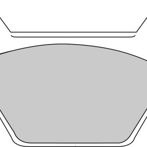Plaquette de frein Semi-Métal Platinum Route/Off Road - R90 1978-1999