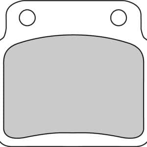 Plaquette de frein Métal Fritté Sinter Grip Off Road - R90 1985-2020