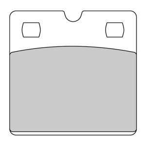 Plaquette de frein Semi-Métal Platinum Route/Off Road - R90 1985-1996