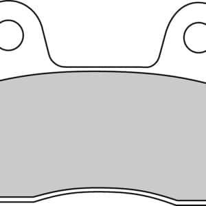 Plaquette de frein Semi-Métal Eco-Friction Route - R90 1998-2000