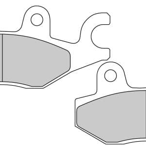 Plaquette de frein Semi-Métal Eco-Friction Route - R90 1996-2025
