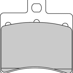 Plaquette de frein Semi-Métal Eco-Friction Route - R90 1999-2020