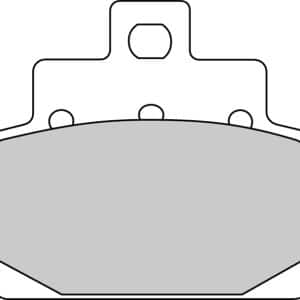 Plaquette de frein Semi-Métal Eco-Friction Route - R90 1999-2016