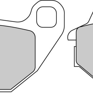 Plaquette de frein Semi-Métal Eco-Friction Route - R90 1999-2023