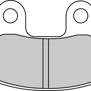 Plaquette de frein Semi-Métal Eco-Friction Route - R90 1999-2019