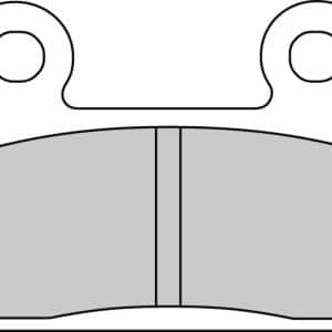 Plaquette de frein Semi-Métal Platinum Route/Off Road - R90 1986-1994