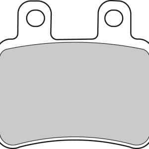 Plaquette de frein Semi-Métal Eco-Friction Route - R90 1999-2025