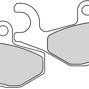 Plaquette de frein Métal Fritté Sinter Grip Maxi Scooter - R90 1999-2025