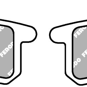 Plaquette de frein Métal Fritté Sinter Grip Off Road - R90 2002-2023
