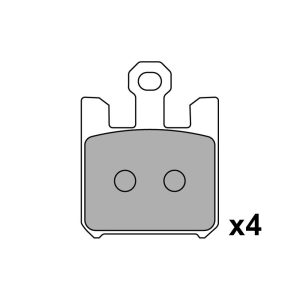 Plaquette de frein Métal Fritté Sinter Grip Road - R90 2003-2009
