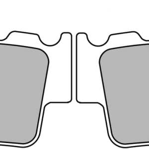 Plaquette de frein Semi-Métal Eco-Friction Route - R90 2003-2020
