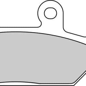 Plaquette de frein Semi-Métal Eco-Friction Route - R90 2003-2024