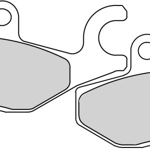 Plaquette de frein Semi-Métal Eco-Friction Route - R90 2004-2025