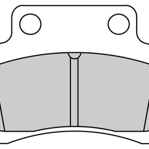 Plaquette de frein Semi-Métal Eco-Friction Route - R90 1998-2020
