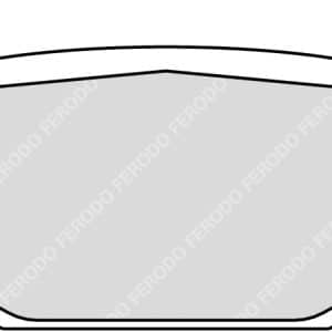 Plaquette de frein Semi-Métal Eco-Friction Route - R90 2005-2025