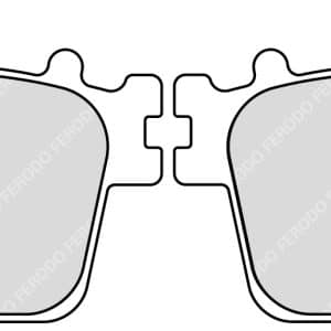 Plaquette de frein Métal Fritté Sinter Grip Road - R90 1992-2025