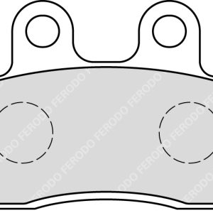 Plaquette de frein Semi-Métal Eco-Friction Route - R90 2004-2016