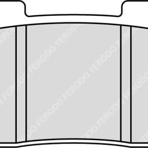 Plaquette de frein Semi-Métal Eco-Friction Route - R90 2006-2021