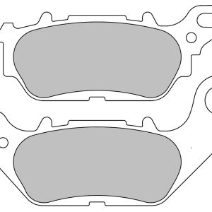 Plaquette de frein Semi-Métal Eco-Friction Route - R90 2007-2025