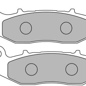 Plaquette de frein Semi-Métal Eco-Friction Route - R90 2007-2025