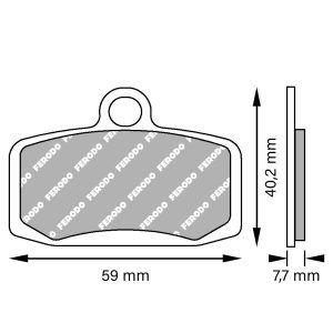 Plaquette de frein Métal Fritté Sinter Grip Off Road 2012-2023