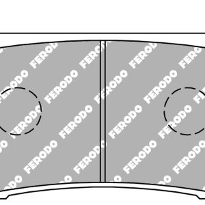 Plaquette de Frein Métal Fritté Sinter Grip Road Etrier Tokico - R90 2017-2025