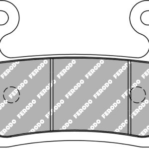 Plaquette de frein FERODO Métal Fritté Sinter Grip Road - R90 - Etrier HAYES 2019-2024