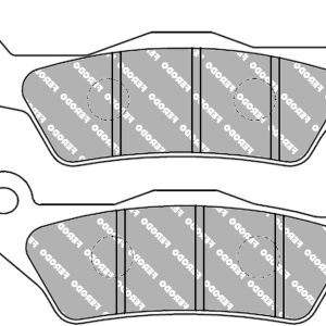 Plaquette de frein Semi-Métal Eco-Friction Route - R90 2018-2023