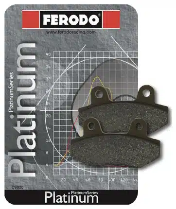 Plaquette de frein Semi-Métal Platinum Route/Off Road - R90 1979-1985 – Image 2