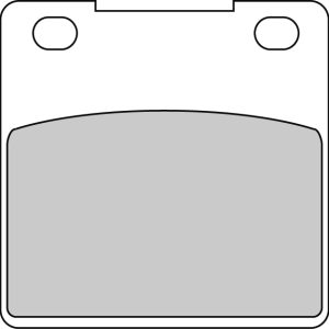 Plaquette de frein Semi-Métal Eco-Friction Route - R90 1981-2007