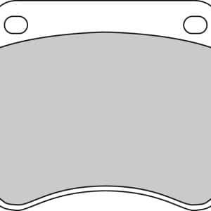 Plaquette de frein Racing Carbone/Céramique - R90 1976-1984