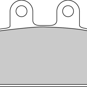 Plaquette de frein Semi-Métal Eco-Friction Route - R90 1986-2022