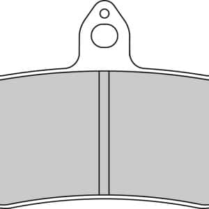 Plaquette de frein Semi-Métal Platinum Route/Off Road - R90 1988-2007