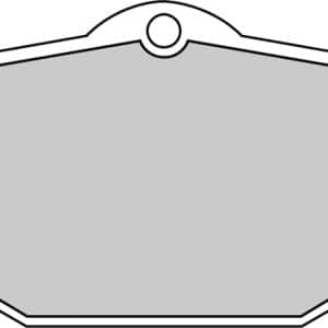 Plaquette de frein Semi-Métal Platinum Route/Off Road - R90 1986-1989