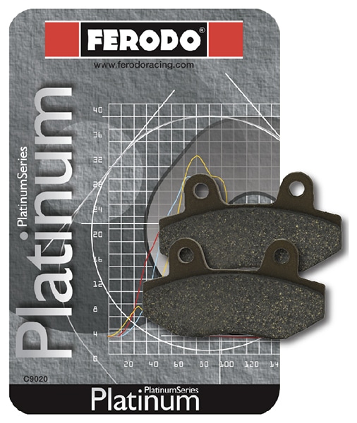 Plaquette de frein Semi-Métal Platinum Route/Off Road - R90 1988-1997 – Image 2
