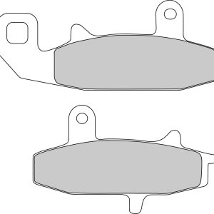Plaquette de frein Semi-Métal Platinum Route/Off Road - R90 1988-1996