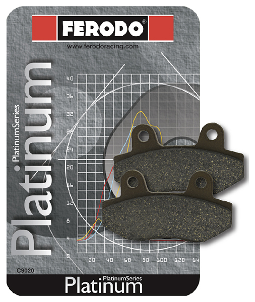 Plaquette de frein Semi-Métal Platinum Route/Off Road - R90 1984-1989 – Image 2
