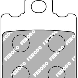Plaquette de frein Semi-Métal Argento Route - R90 1989-2012