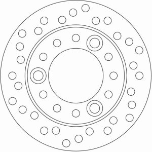 Disque de Frein Fixe KYMCO - Homologué TÜV 1988-2018