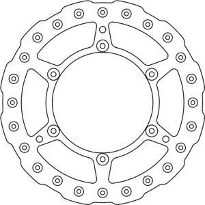 Disque de Frein Fixe pour Motocross KTM 1990-2023